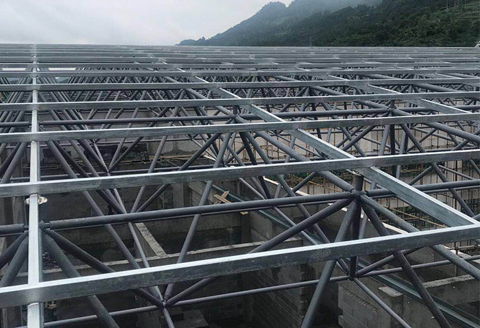 衢州学校艺体楼网架
